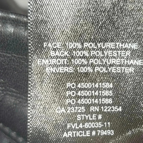 Wilfred Aritzia Malina Vegan Black Stretchy Staight Leg Pant SZ 10 Fits 8 - Picture 10 of 12